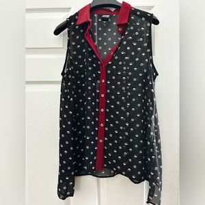 NWOT Star Wars Sheer Symbol Shirt, M